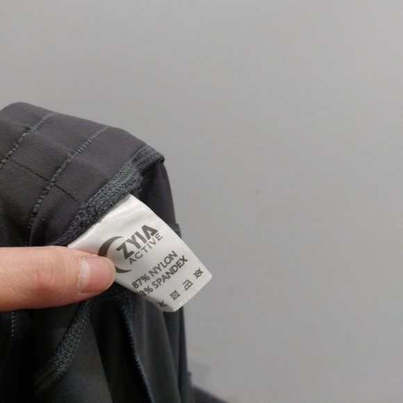 Zyia Active Unwind Nylon Athleisure Comfy Jogger Pants Grey Size Small - Picture 10 of 11